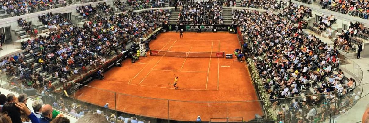 Quote vincente Internazionali Tennis Roma uomini e donne